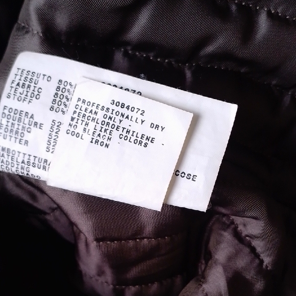 Max Mara MAX&Co GIACCONE CABAN COAT Brown Double-Breasted Jacket - Picture 11 of 11